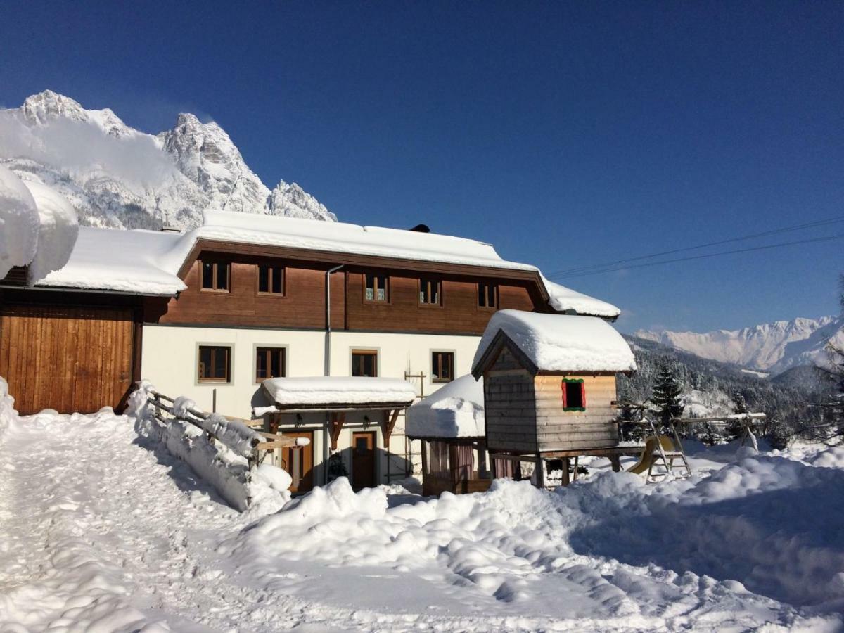 Ferienwohnung Lehenbrandthof Leogang Exterior foto